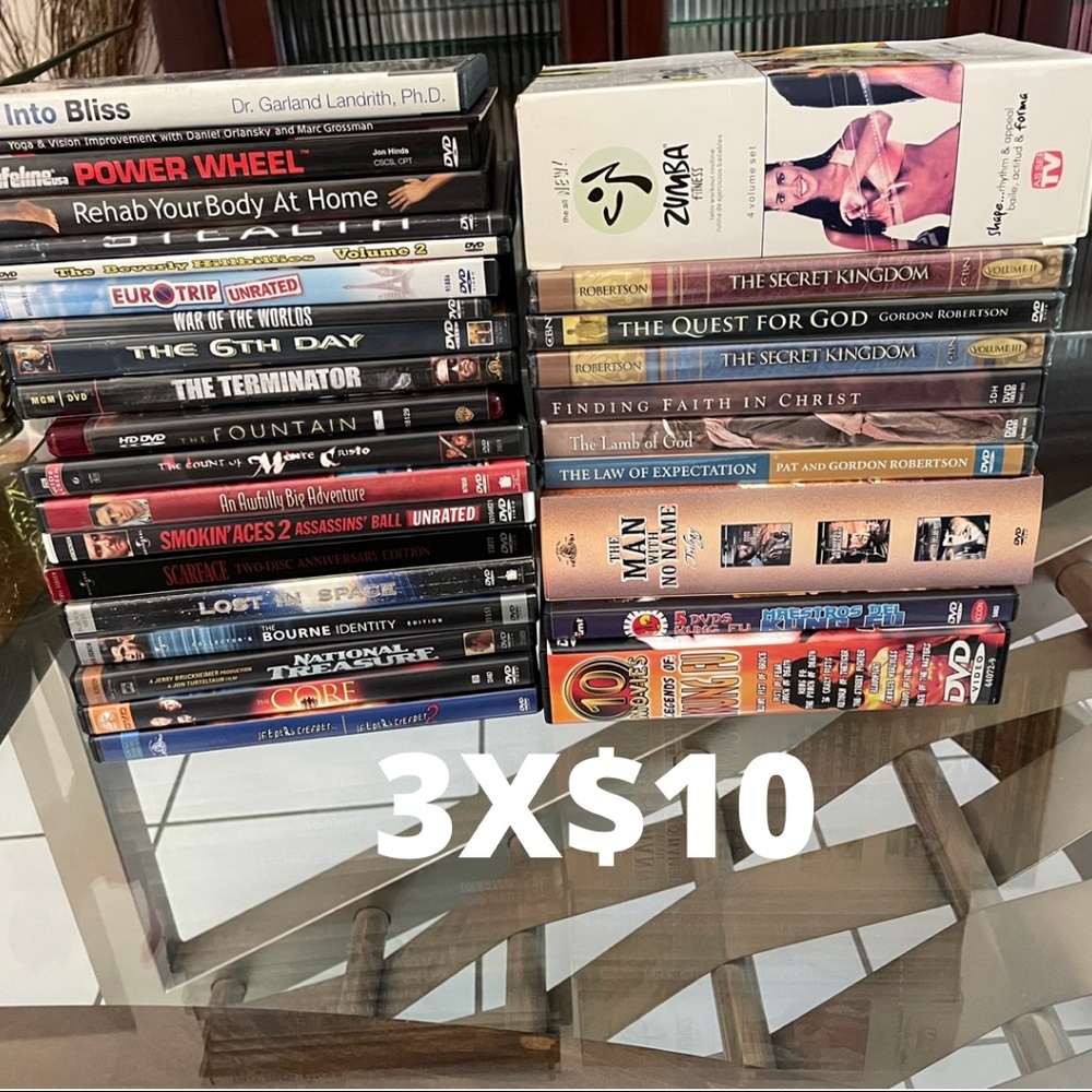 ‼️Moving Sale 5X$5‼️DVD Movies Choose your Title